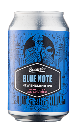 Blue Note New England IPA, organic beer