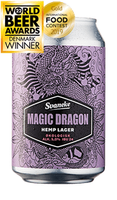 Magic Dragon Hemp Lager, Organic