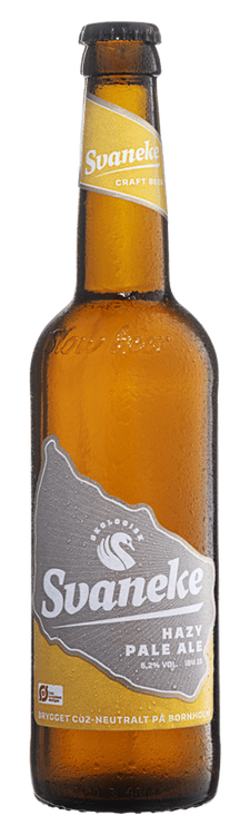 Hazy Pale ale fra Svaneke Bryghus, økologisk øl