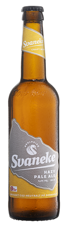 Hazy Pale ale fra Svaneke Bryghus, økologisk øl