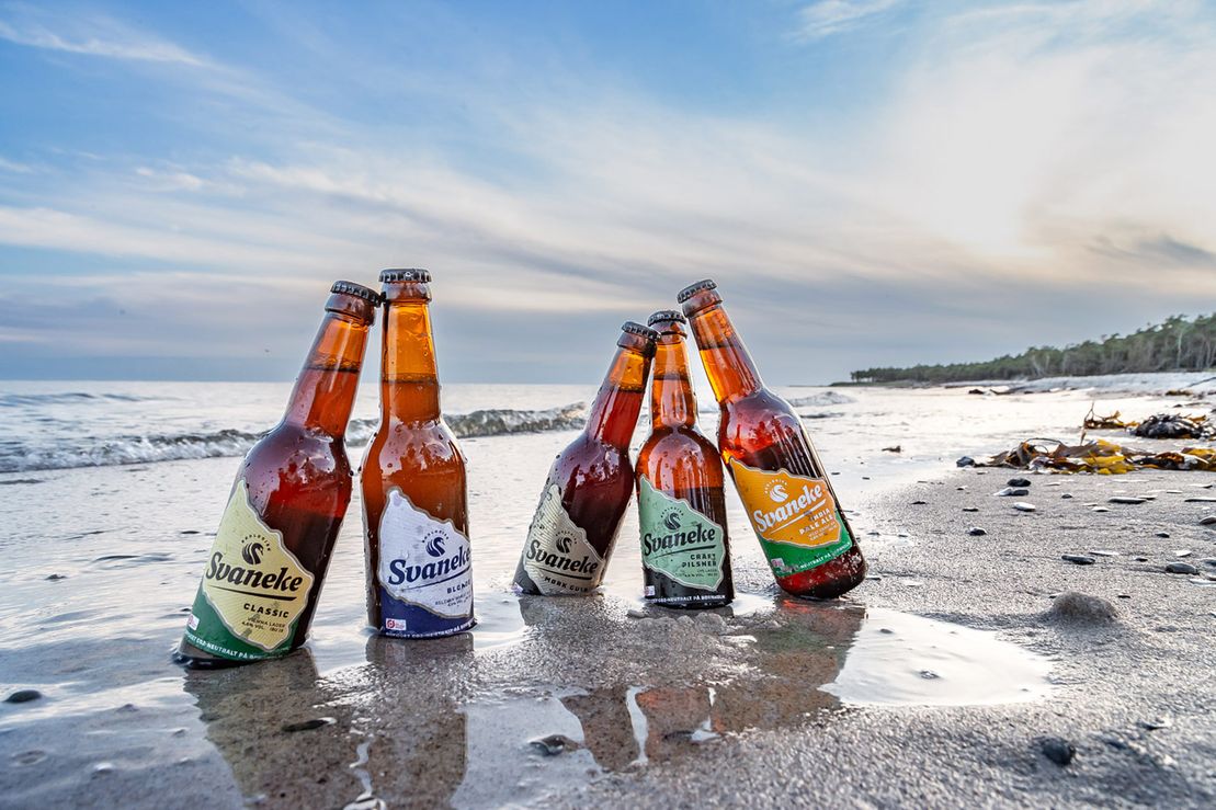 Økologisk øl brygget CO2-neutralt fra Svaneke Bryghus 