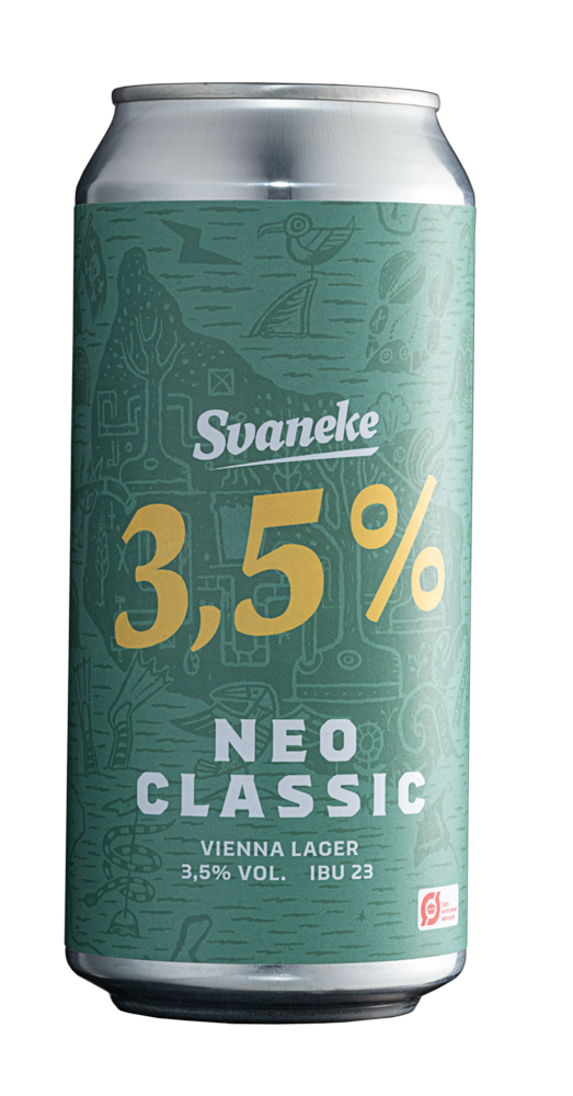 Svaneke Neo Classic 3,5%, økologisk letøl