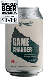 Game Changer Dry Hopped Mosaic Lager, Økologisk