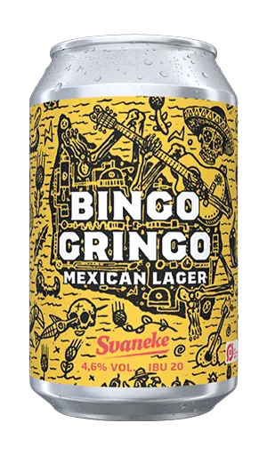 Bingo Gringo Mexican Lager fra Svaneke Bryghus