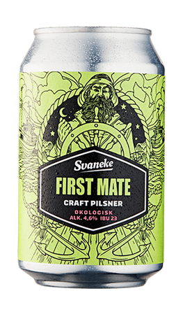 First Mate Craft Pilsner fra Svaneke Bryghus