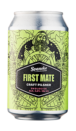 First Mate Craft Pilsner, Organic Beer 